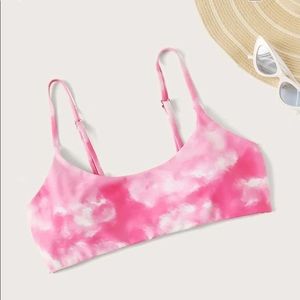 tie dye bikini top